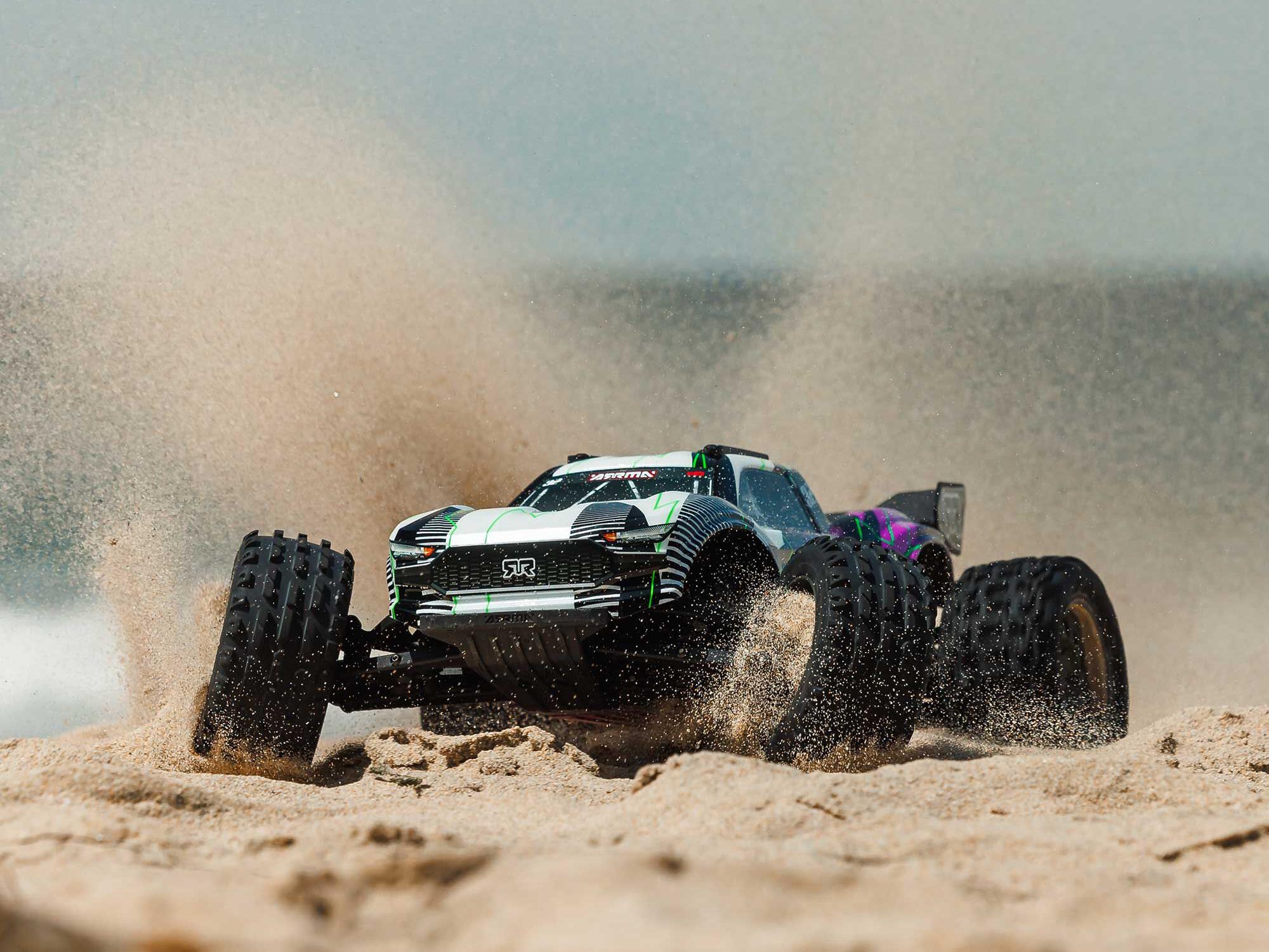 Arrma Vorteks Mega 550 4 Scale 1/10 2WD Electric Stadium Truck ARA3205ST2