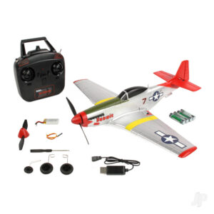 TOP RC P51 Red Tail RTF 450 (Mode 2) TOP097B02