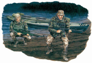 Dragon BRITISH SBS W/KAYAK 1:35 D3023