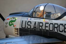 VQ Models T-28 Trojan 'Silver' 69.7in Wingspan ARF VQA162S