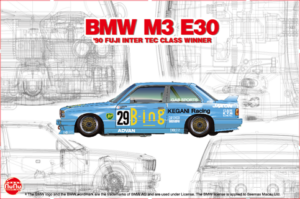 Nunu BMW M3 E30 Jtc '1990 Intertec Class Winner 1:24 NU24019