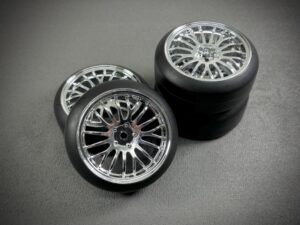 Absima 1:10 Drift Wheel Set "The Pimp" chrome (4) 2510053