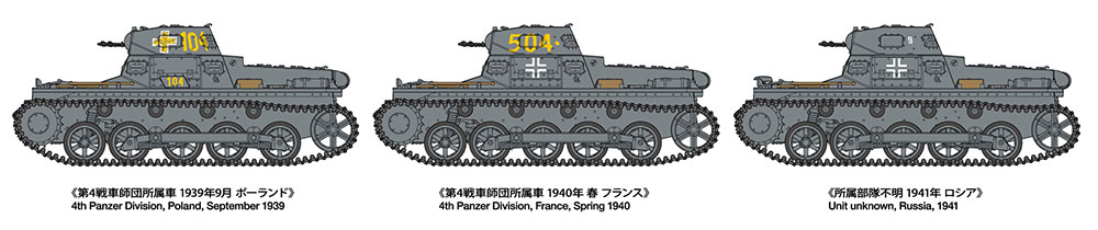 Tamiya GERMAN TANK PANZERKAMPFWAGEN I Ausf.B 1/35 35388