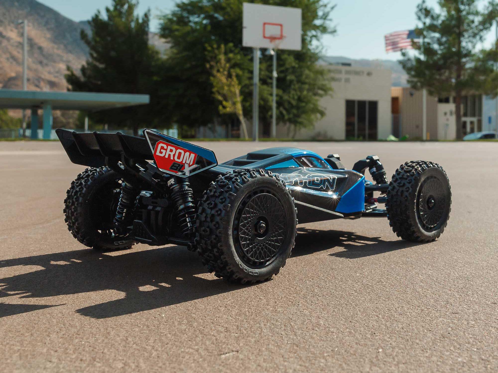 Arrma TYPHON GROM 223S BLX 4X4 RTR 1/18 Blue C-ARA2306ST2