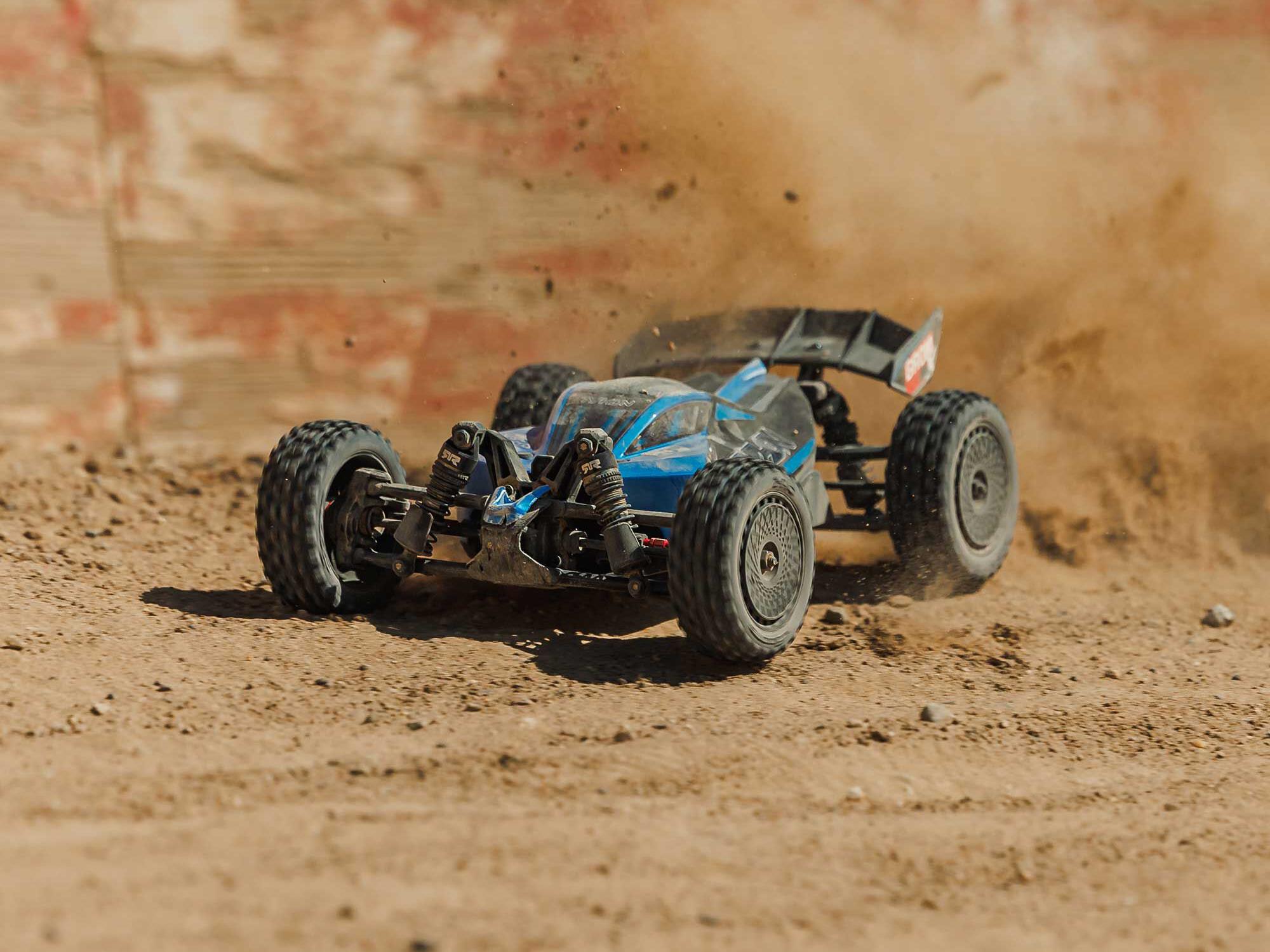 Arrma TYPHON GROM 223S BLX 4X4 RTR 1/18 Blue C-ARA2306ST2
