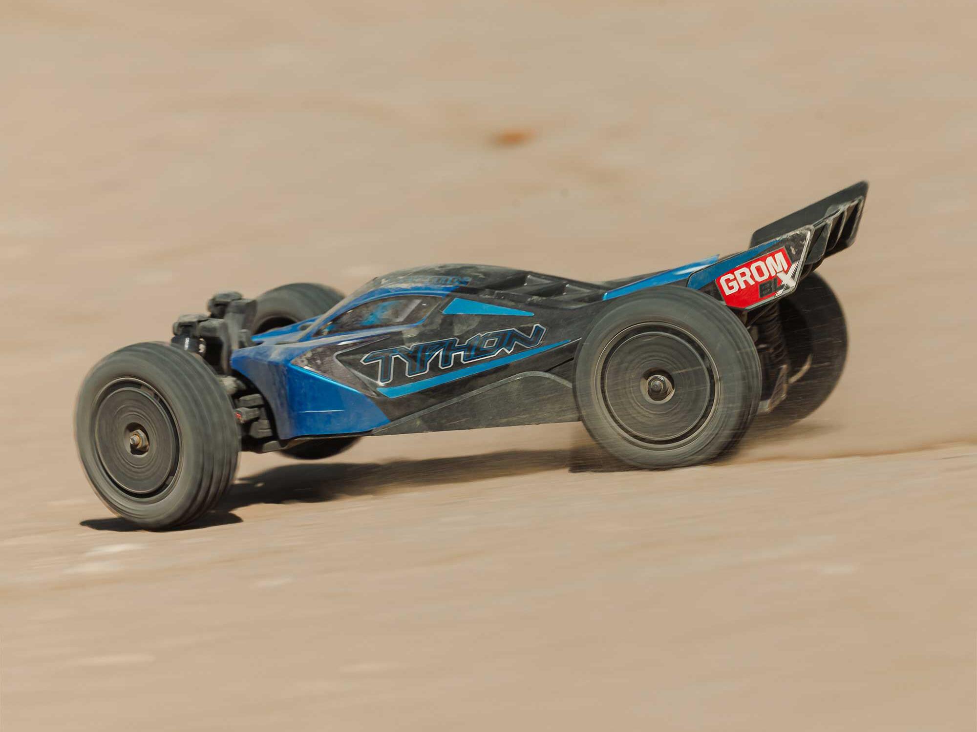 Arrma TYPHON GROM 223S BLX 4X4 RTR 1/18 Blue C-ARA2306ST2