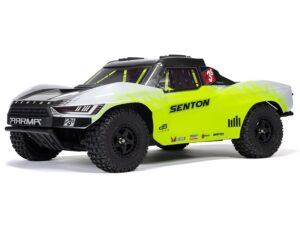 Arrma 1/10 SENTON 223S BLX Brushless 4X4 Short Course Truck RTR with DSC Yellow - C-ARA4303V4T1