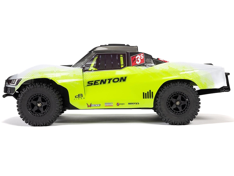 Arrma 1/10 SENTON 223S BLX Brushless 4X4 Short Course Truck RTR with DSC Yellow - C-ARA4303V4T1