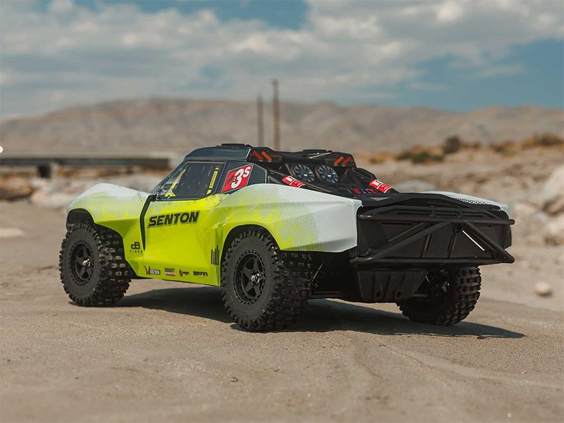 Arrma 1/10 SENTON 223S BLX Brushless 4X4 Short Course Truck RTR with DSC Yellow - C-ARA4303V4T1