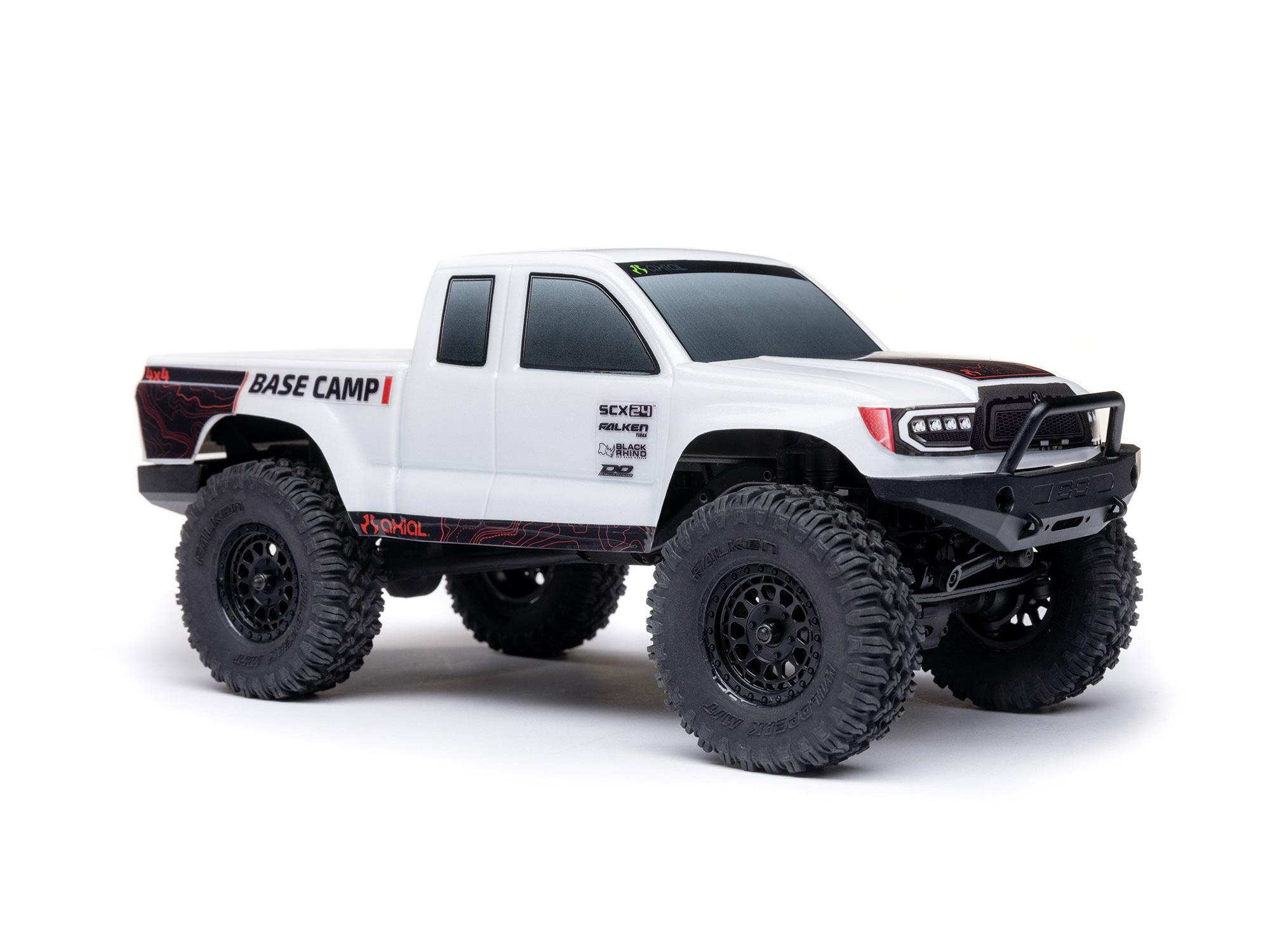 Axial SCX24 Base Camp 4WD Rock Crawler RTR 1/24 White C-AXI-1219T1