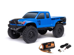Axial SCX24 Base Camp 4WD Rock Crawler RTR 1/24 Blue C-AXI-1219T2