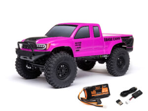 Axial SCX24 Base Camp 4WD Rock Crawler RTR 1/24 Pink C-AXI-1219T3