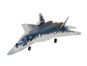 Xfly Twin 40Mm Su-57 Edf 700Mm Jet Without Tx/Rx/Batt Xf121P