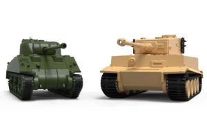 Airfix Classic Conflict Tiger 1 vs Sherman Firefly 1:72 A50186