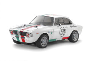 Tamiya Giulia Sprint GTA Club (MB-01) White Painted Body 47501