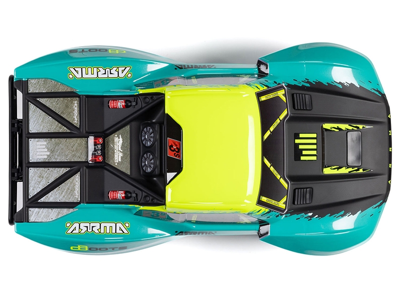 Arrma 1/10 FURY 223S BLX Brushless 2WD Short Course Truck RTR with DSC - Green