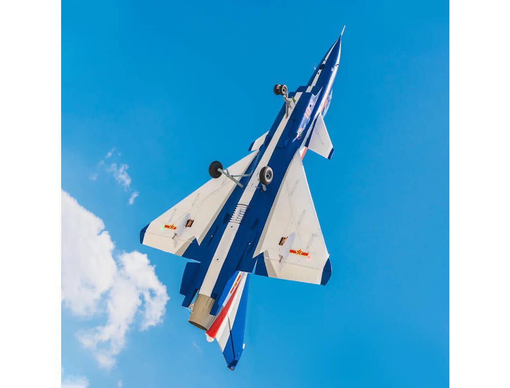 FMS 64Mm Edf J-10 With Reflex V3 Blue FMS149PBU-REFV3