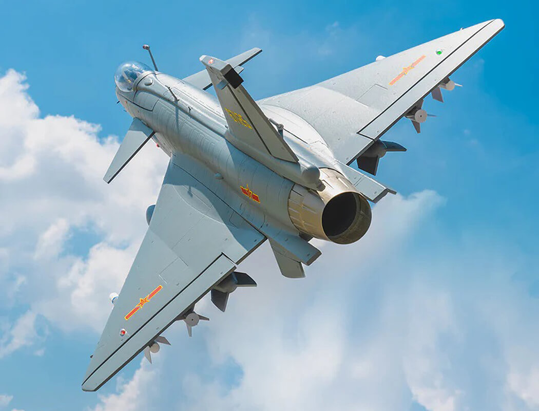 FMS 64Mm Edf J-10 With Reflex V3 Grey FMS149PGY-REFV3