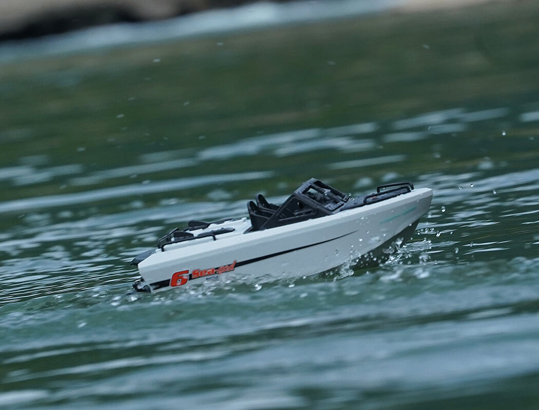 Heng Long Sea-God 6 Karting Brushless RTR Boat 245Mm Grey HL3701-GY