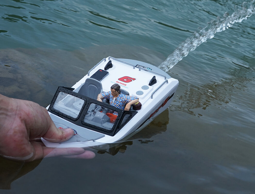 Heng Long Sea-God 6 Karting Brushless RTR Boat 245Mm White HL3701-W