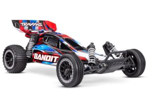 Traxxas Bandit HD 1:10 Electric XL-5 2WD RTR Buggy with Battery and Charger - Red