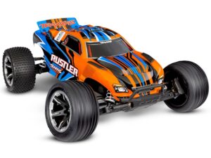 Traxxas Rustler HD 1:10 Electric XL-5 2WD RTR Stadium Truck with Battery and USB Charger - Orange