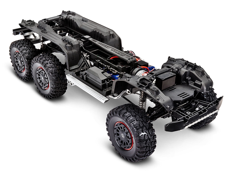 Traxxas TRX-6 Mercedes-Benz G 63 AMG XL-5 1:10 6x6 RTD Crawler - Silver - Image 8