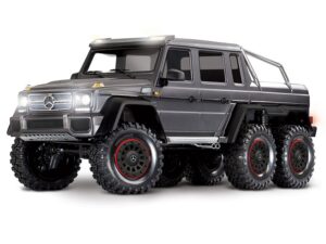 Traxxas TRX-6 Mercedes-Benz G 63 AMG XL-5 1:10 6x6 RTD Crawler - Silver