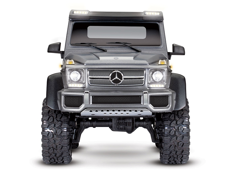 Traxxas TRX-6 Mercedes-Benz G 63 AMG XL-5 1:10 6x6 RTD Crawler - Silver - Image 2