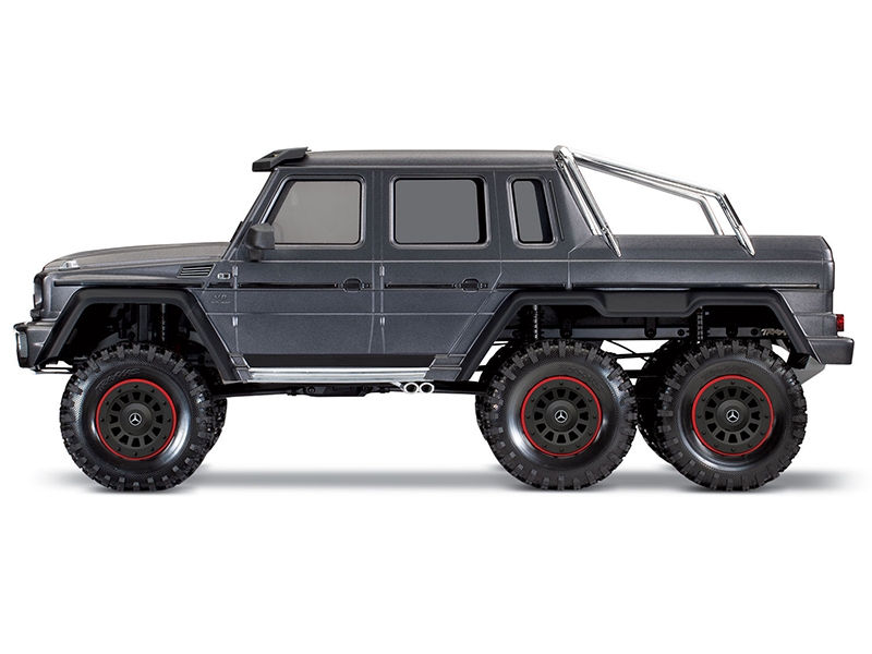 Traxxas TRX-6 Mercedes-Benz G 63 AMG XL-5 1:10 6x6 RTD Crawler - Silver - Image 5