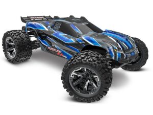 Traxxas Rustler 4X4 HD VXL 1:10 4WD RTR Brushless Electric Short Course Truck - Blue
