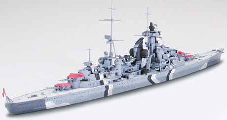 Tamiya Prinz Eugen German Heavy Cruiser 1/700 31805