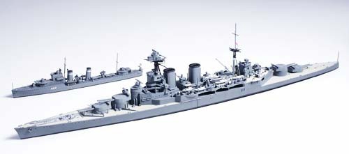 Tamiya Hood & E Class Destroyer 1/700 31806