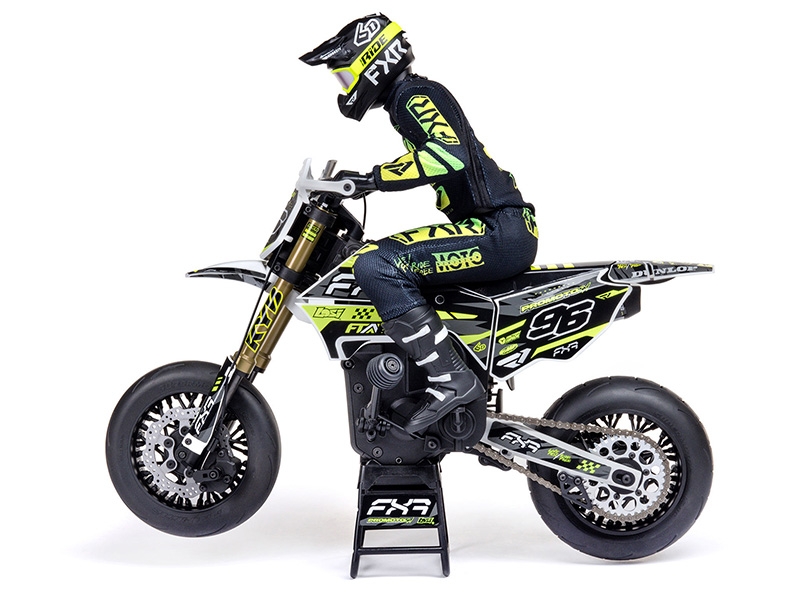 Losi 1/4 Promoto-SM FXR Supermoto Motorcycle RTR Basic C-LOS-2272 White