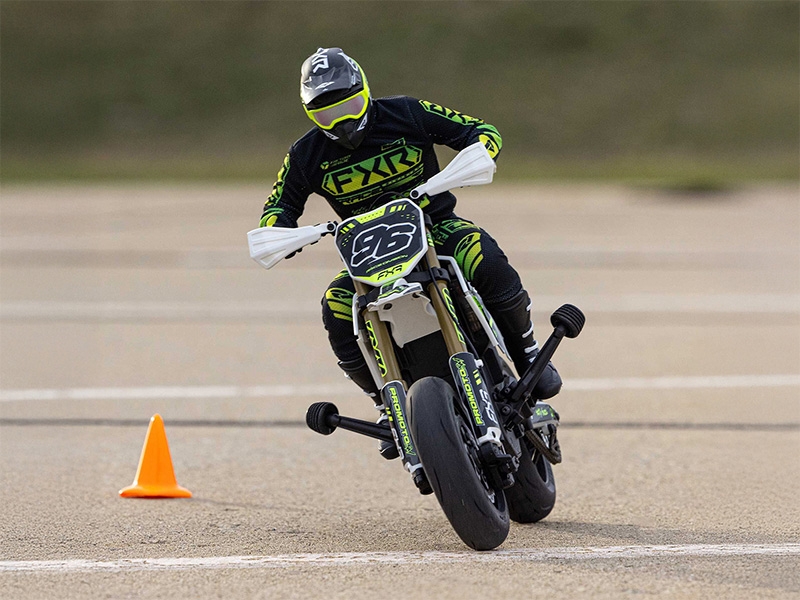 Losi 1/4 Promoto-SM FXR Supermoto Motorcycle RTR Basic C-LOS-2272 White