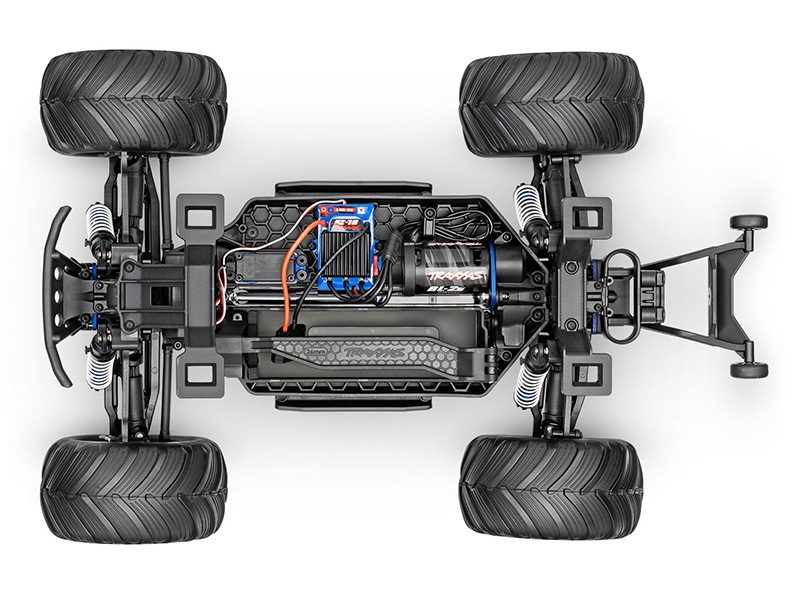 Traxxas Bigfoot 4x4 HD BL-2S 1:10 4WD RTR Monster Truck, Blue TRX67134-4-BLUE