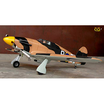 VQ Models Hawker Hurricane Brown 58.5 ARF (EP/GP) VQA041-B - Image 2