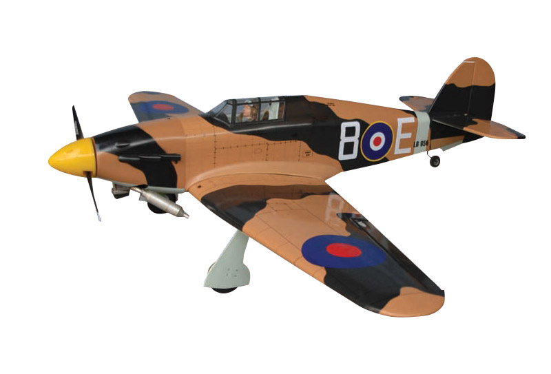 VQ Models Hawker Hurricane Brown 58.5 ARF (EP/GP) VQA041-B - Image 7