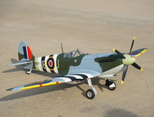 Xfly Supermarine Spitfire Mkix Green 1200Mm Without Tx/Rx/Batt Xf123P-G
