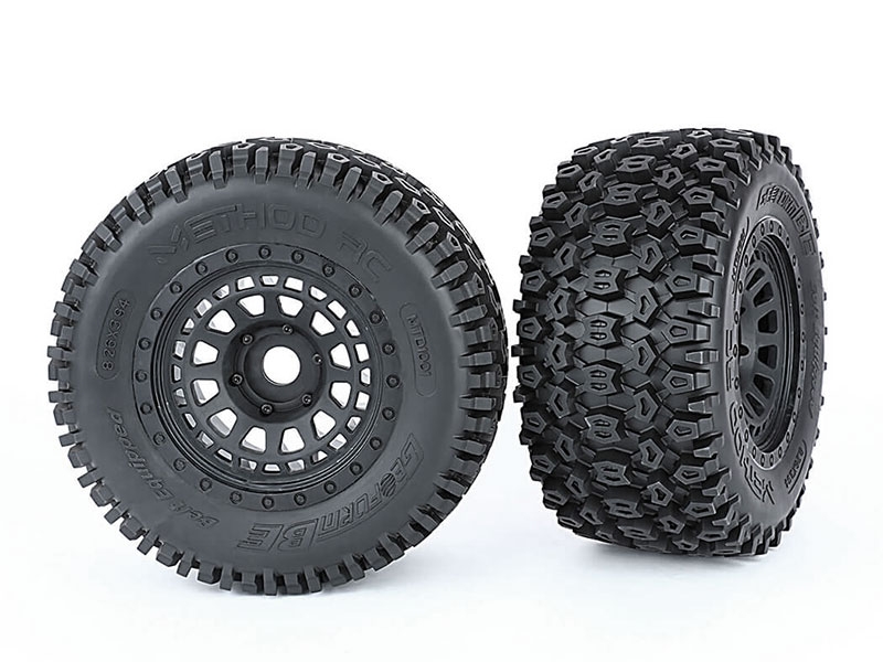 Method Geoform Belted MT 1/5 Tyres On Array Rims 24mm Hex (2) MTD1001