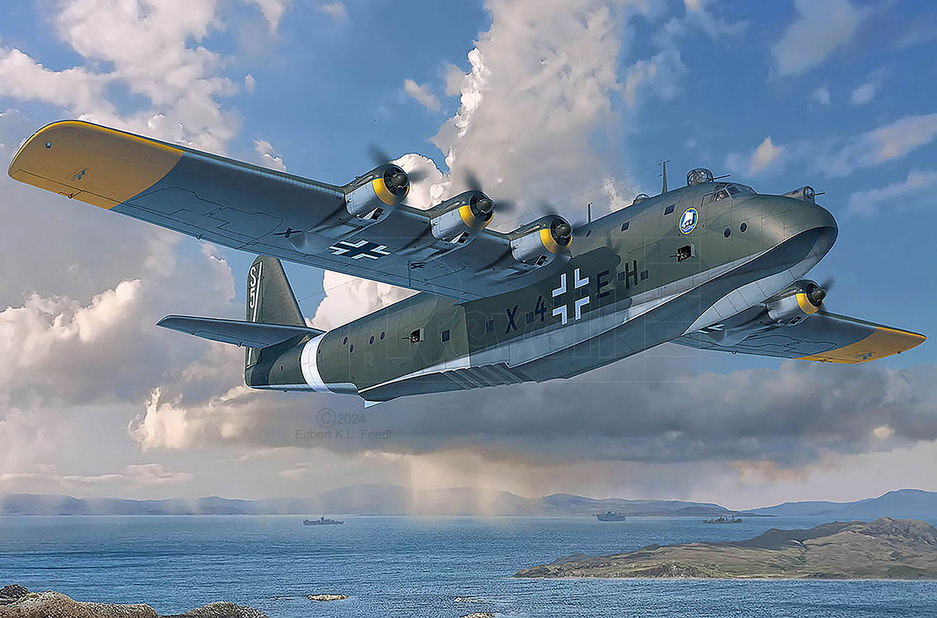 Revell Blohm - Voss BV222 1/72 03792