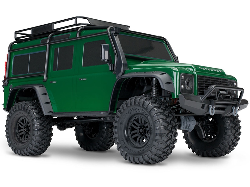 Traxxas TRX-4 Defender 4WD RTR with Clipless Mounting 1/10 - Green TRX82256-4-GRN