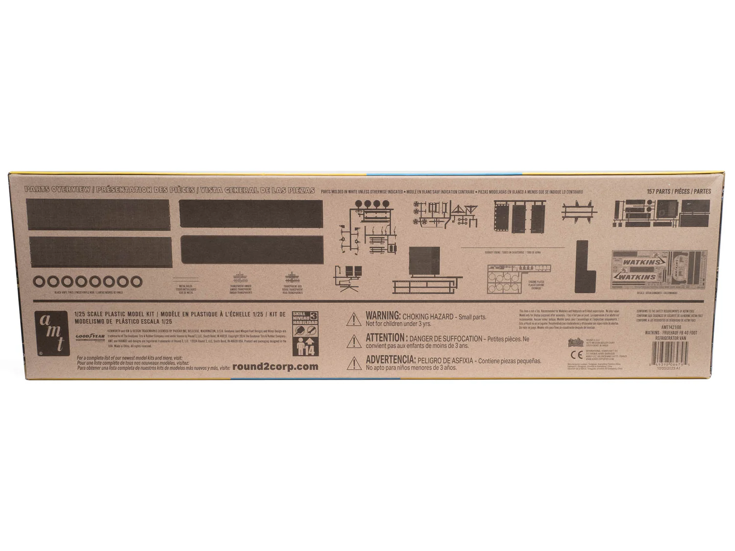 AMT Fruehauf 40' Reefer Trailer Watkins 1/25 AMT1421 - Image 4
