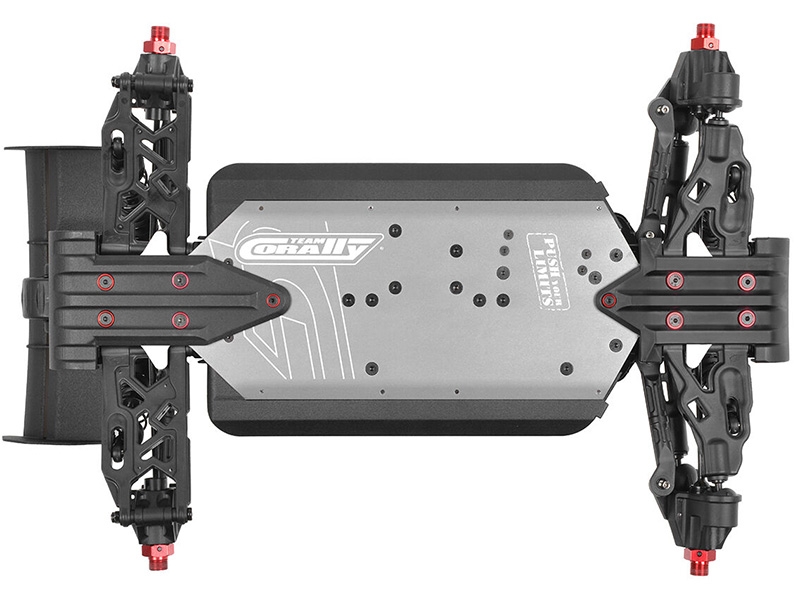 Corally Punisher 4 Brushless 4S Basher Truck RTR - Green C-00292-G