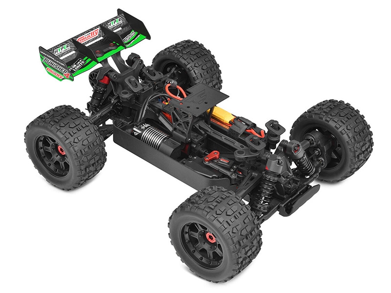 Corally Punisher 4 Brushless 4S Basher Truck RTR - Green C-00292-G