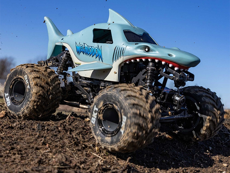 Losi 1/18 Mini LMT Megalodon 2S 4X4 RTR C-LOS01026T3
