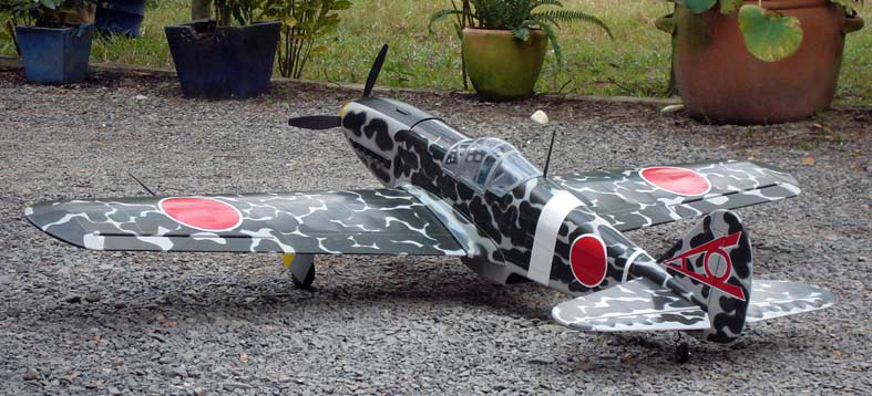 VQ Models Kawasaki KI-61i Hien 60.6in Wingpspan ARF VQA046