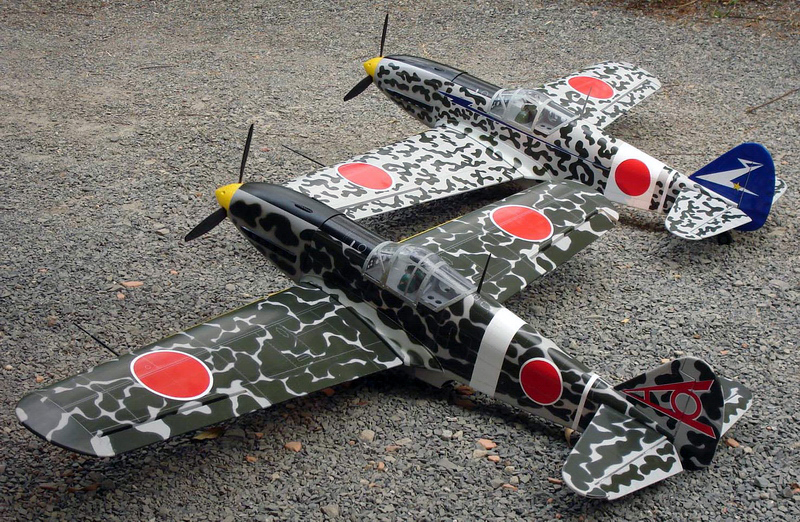 VQ Models Kawasaki KI-61i Hien 60.6in Wingpspan ARF VQA046