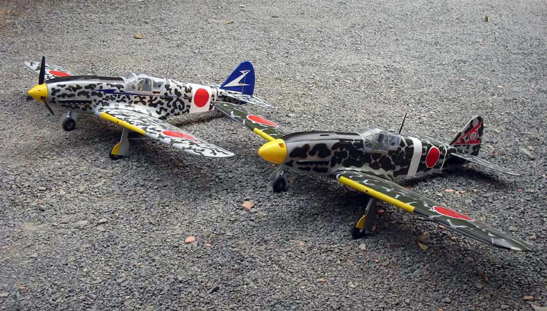 VQ Models Kawasaki KI-61i Hien 60.6in Wingpspan ARF VQA046