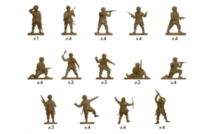 Airfix WWII US Paratroops 1/76 A00751V